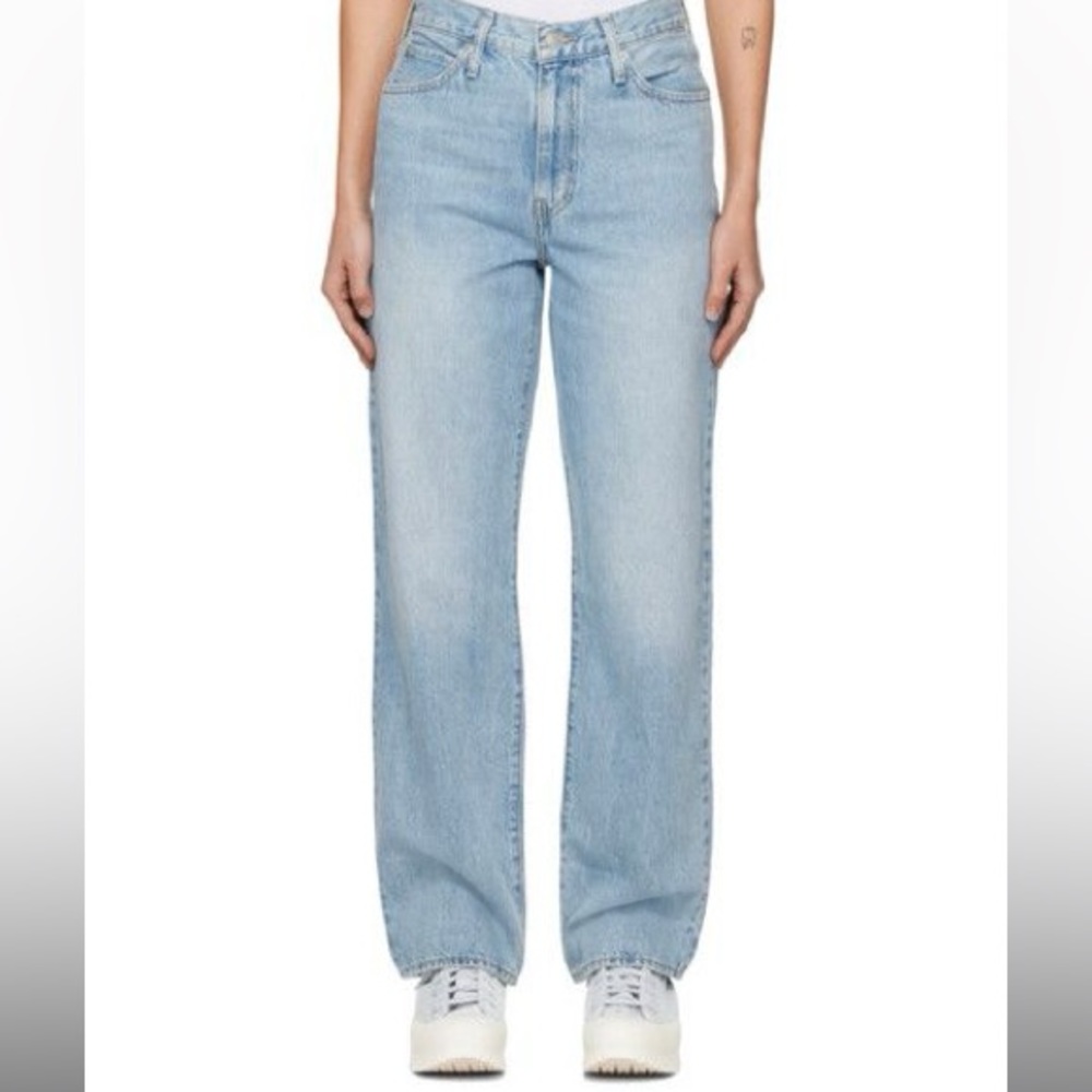 Levi's Women's 94 Baggy Light Indigo Worn In 34 waist worn once!